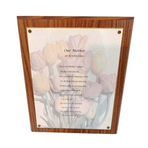 Mother In Law Mothers Day Gift Plaque Picture Wood Frame Wall Decor Anytime Gift
